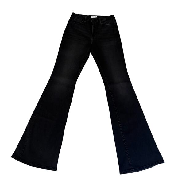 FRAME‎ Black Denim Le High - Picture 1 of 2